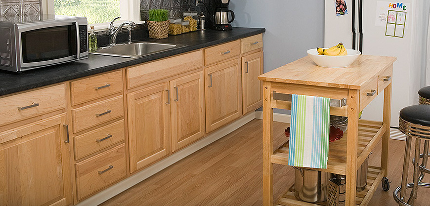 Cuisine propre et rangée